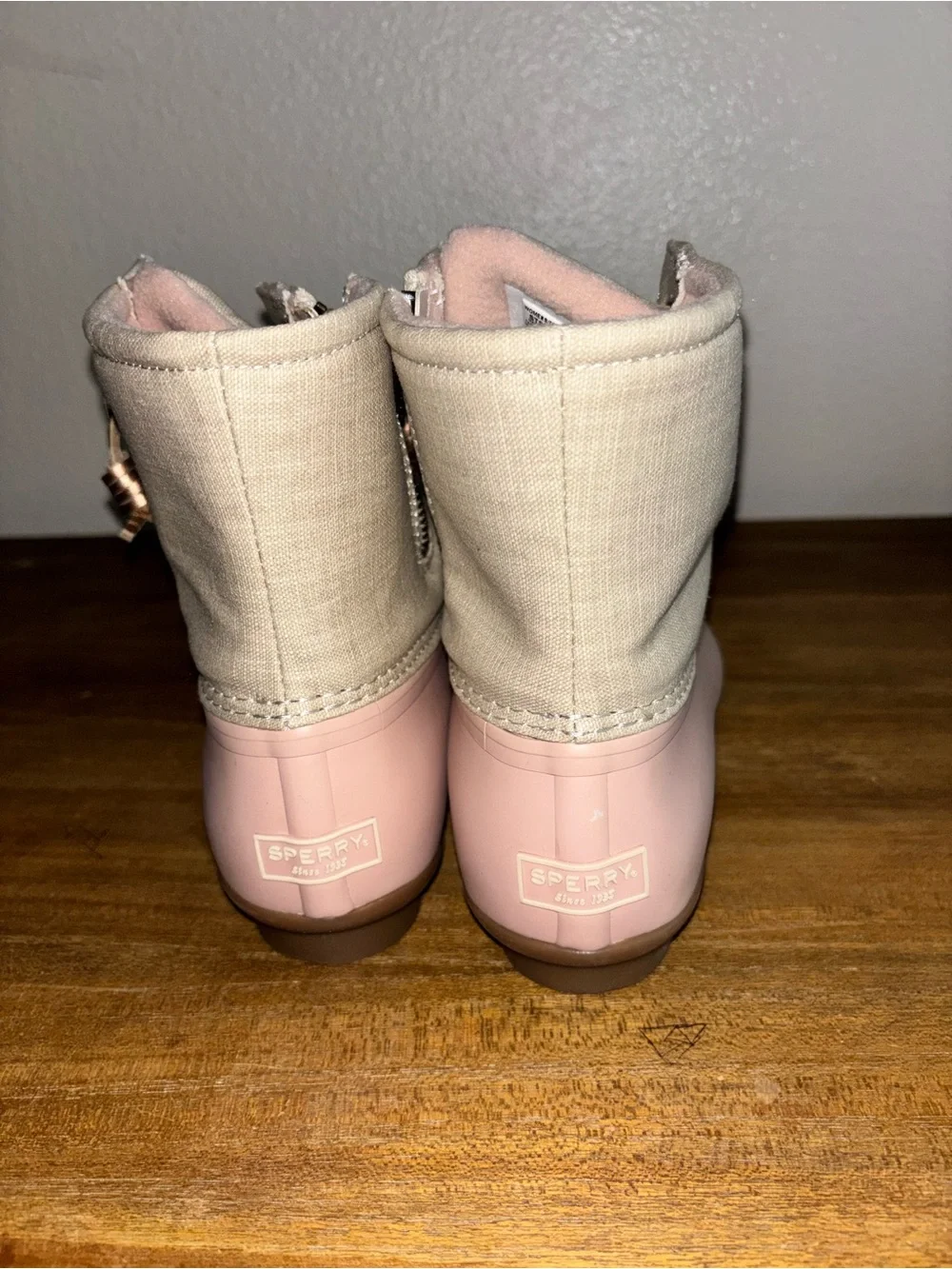 Sperry Women's Pink Duck Boot NWOT